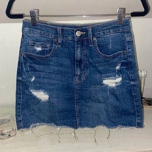 Jean skirt